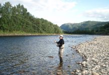 Fly-fishing Situation of salmon atlantico - Photo shared by Jouni Rauha – Fly dreamers 