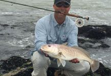  Excelente Situación de Pesca con Mosca de Corvina Rubia – Imagen por Daniel Sanguinetti en Fly dreamers