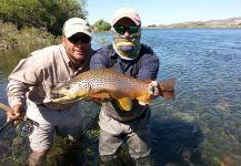  Excelente Situación de Pesca con Mosca de Salmo fario – Fotografía por Cristian Luchetti en Fly dreamers