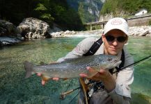  Situación de Pesca con Mosca de Salmo trutta– Foto por Marco Linguerri en Fly dreamers