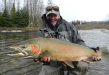 Fly-fishing Pic of Steelhead shared by Deep Creek Lodge – Fly dreamers 