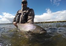 Impressive Fly-fishing Situation of Sea-Trout - Photo shared by Julian Lopez – Fly dreamers 