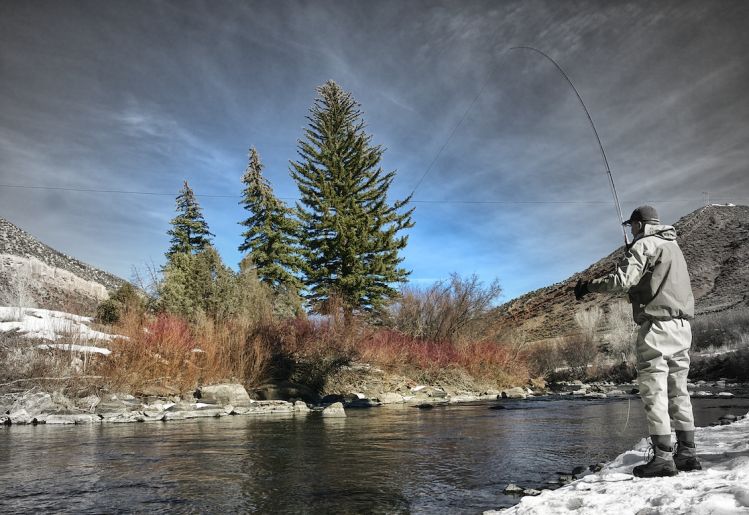 Springtime Solitude on the Eagle River