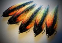 Moscas de Dorado - Golden dorado flies