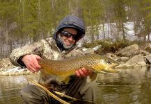  Foto de Pesca con Mosca de Salmo fario por Daniel Macalady – Fly dreamers 