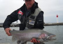 Jorge (cholo) Umpierrez 's Fly-fishing Pic of a Steelhead – Fly dreamers 