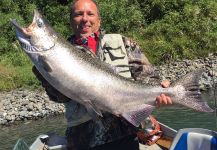Salmon Chinook en el Rio Yelcho