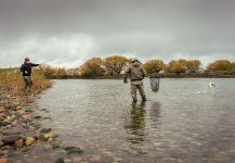 Fly-fishing Situation of brown trout - Photo shared by Andes Drifters – Fly dreamers 