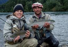 Fly-fishing Pic of Rainbow trout shared by Michelle Nordenflycht Bordeu – Fly dreamers 