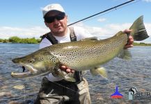 Sweet Fly-fishing Situation of Loch Leven trout German shared by SUR OUTFITTERS 