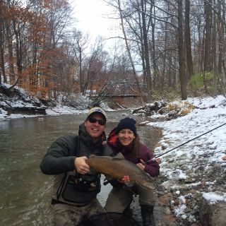 10 pound New York lake run brown trout