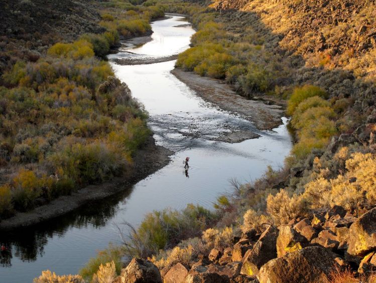 Big Wood River, Ketchum, Idaho, United States