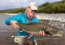 Fly-fishing Picture of Dolly Varden shared by Bristol Bay Lodge Lodge | Fly dreamers