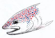 Carlo Iotti's Nice Fly-fishing Art Image | Fly dreamers 