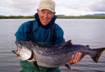 Bristol Bay Lodge Lodge 's Fly-fishing Pic of a Tee Salmon | Fly dreamers 