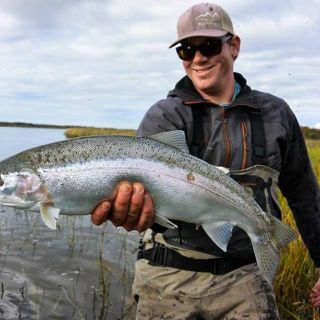 Tikchik Lodge - Rainbow Fly fishing