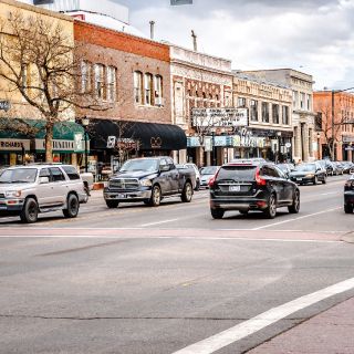 Charming downtown Bozeman is just 2.5 blocks from the lodge. 