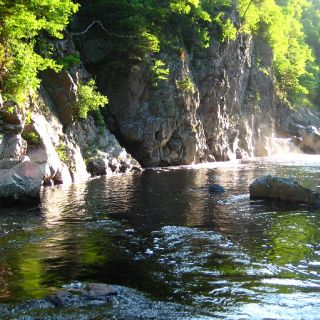 Cheticamp river, 2nd pool