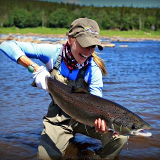 Upper Eagle River - outstanding fly-out (optional) for Atlantic Salmon only 15 minutes from Igloo Lake Labrador