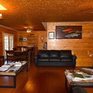 Living Room at Igloo Lake Lodge