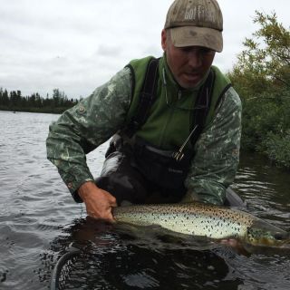 Foto de pesca con mosca