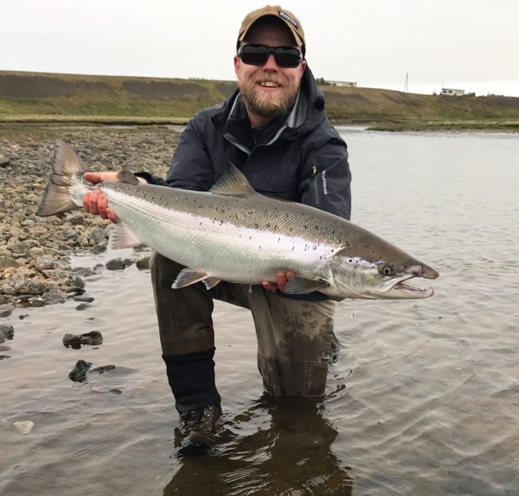 What is happening in the rivers in iceland