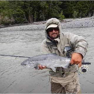 STEELHEAD - ESTUARY WE FISH.
WE ALSO GET SOME IN THE YELCHO RIVER IN NOV.