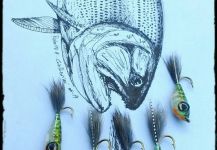 Victoria Ahumada's Impressive Fly-fishing Art Pic | Fly dreamers 