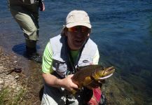 Marcelo Jara 's Fly-fishing Catch of a Brownie | Fly dreamers 