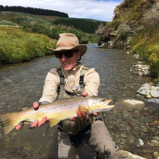 Small back country streams , eager trout = happy clients