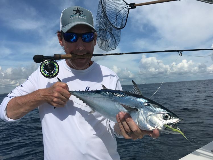 False albacore on 5wt...a first and a total blast!