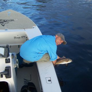 releasing another redfish