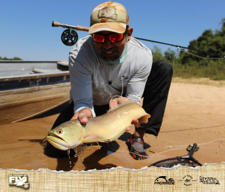 Pescar este peixe no visual, colocando a mosca na sua cara é uma verdadeira caçada e ainda mais em um rio que tem o nome de Cristalino!

ESSA É A PEGADA!