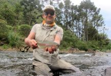 Rafael Arruda 's Fly-fishing Catch of a Rainbow trout | Fly dreamers 