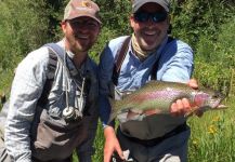 Impressive Fly-fishing Situation of Rainbow trout - Picture shared by Brian Stengel | Fly dreamers