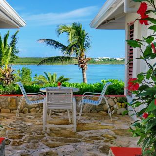 Patios with lake views for that morning coffee