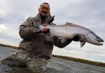  Situación de Pesca con Mosca de Sea-Trout (Trucha Marrón Anádroma)– Foto por Tomás Monío en Fly dreamers