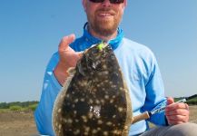 Chris Andersen 's Fly-fishing Image of a Flounder | Fly dreamers 