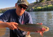 D.R. Brown 's Fly-fishing Photo of a Rainbow trout | Fly dreamers 