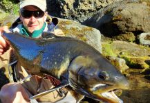 BERNET Valentin 's Fly-fishing Catch of a Arctic char | Fly dreamers 