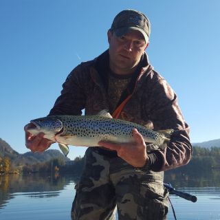 Lake trout from the lake Bled! Must meet the town - No.1 in Slovenia, maybe Europe!