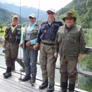 Meet your friends - in Slovenia, possibly on a fly fishing Guided tour!