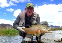 Fly-fishing Pic of Brownie shared by Geoff Johnston | Fly dreamers 