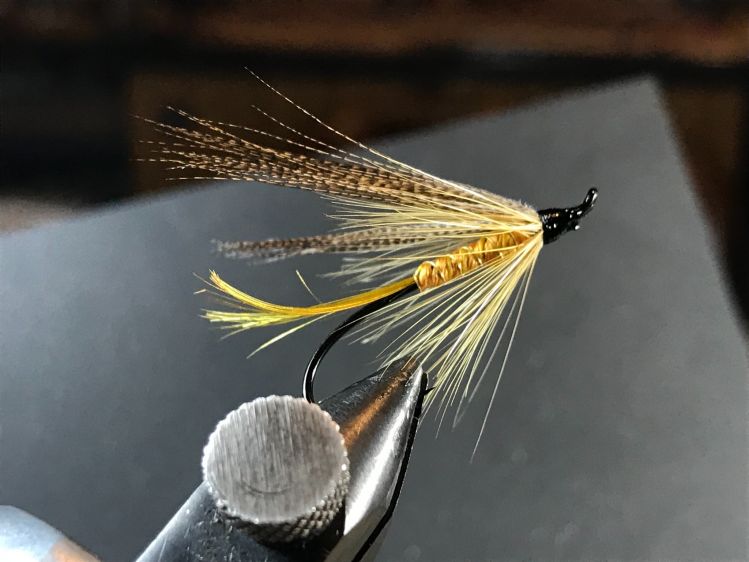 My work.
Start tying spring wet pattern.
For day time hatch.