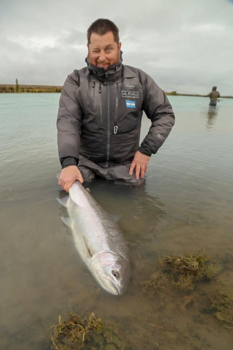 Santa Cruz river is producing some really cool steelheads right now