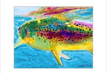 Harry Meraklis's Impressive Fly-fishing Art Image | Fly dreamers 