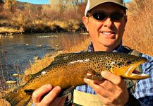 Mark Greer 's Fly-fishing Pic of a Brown trout | Fly dreamers 