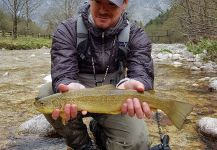 Fly-fishing Situation of Marble Trout - Photo shared by Uros Kristan - URKO Fishing Adventures | Fly dreamers 