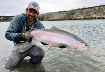 Christof Menz 's Fly-fishing Catch of a Rainbow trout | Fly dreamers 