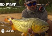 Kid Ocelos 's Fly-fishing Picture of a Golden Dorado | Fly dreamers 